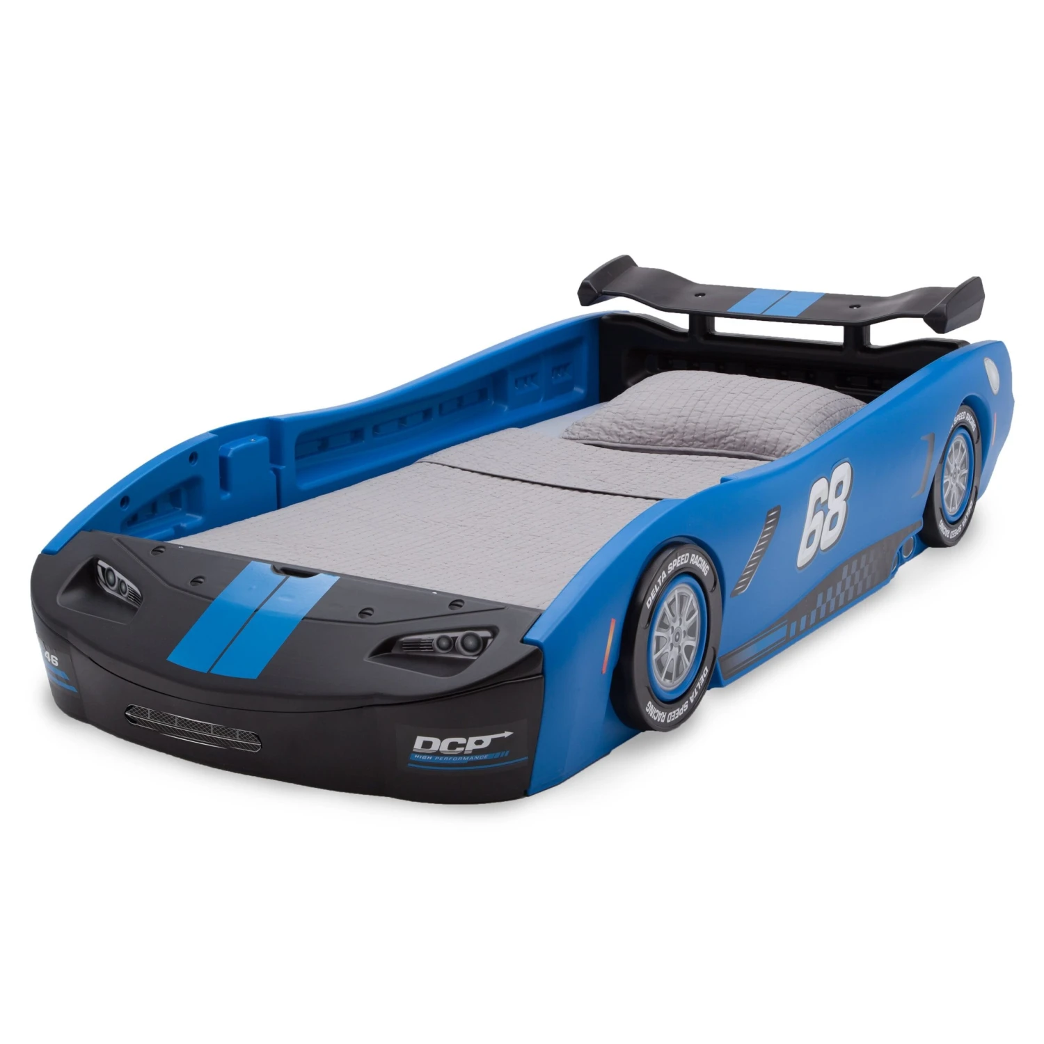 Delta Children Turbo Race Car Twin Bed 4 Delta Children Turbo Race Car Twin Bed - Image 4