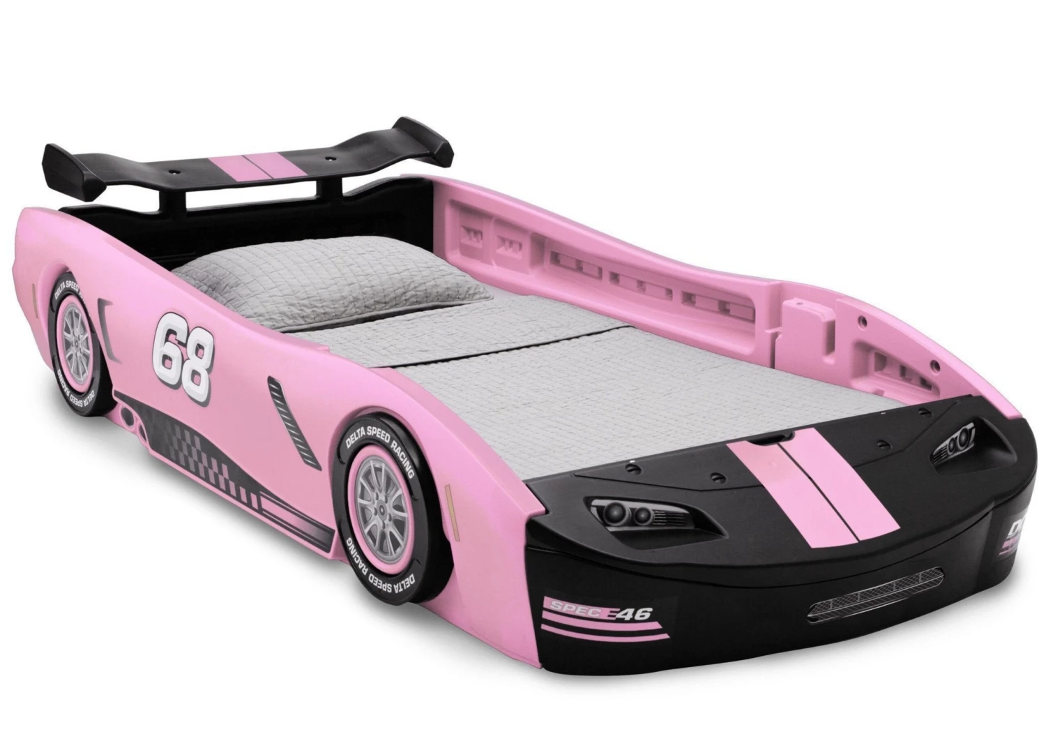 Delta Children Turbo Race Car Twin Bed 15 Delta Children Turbo Race Car Twin Bed - Image 15