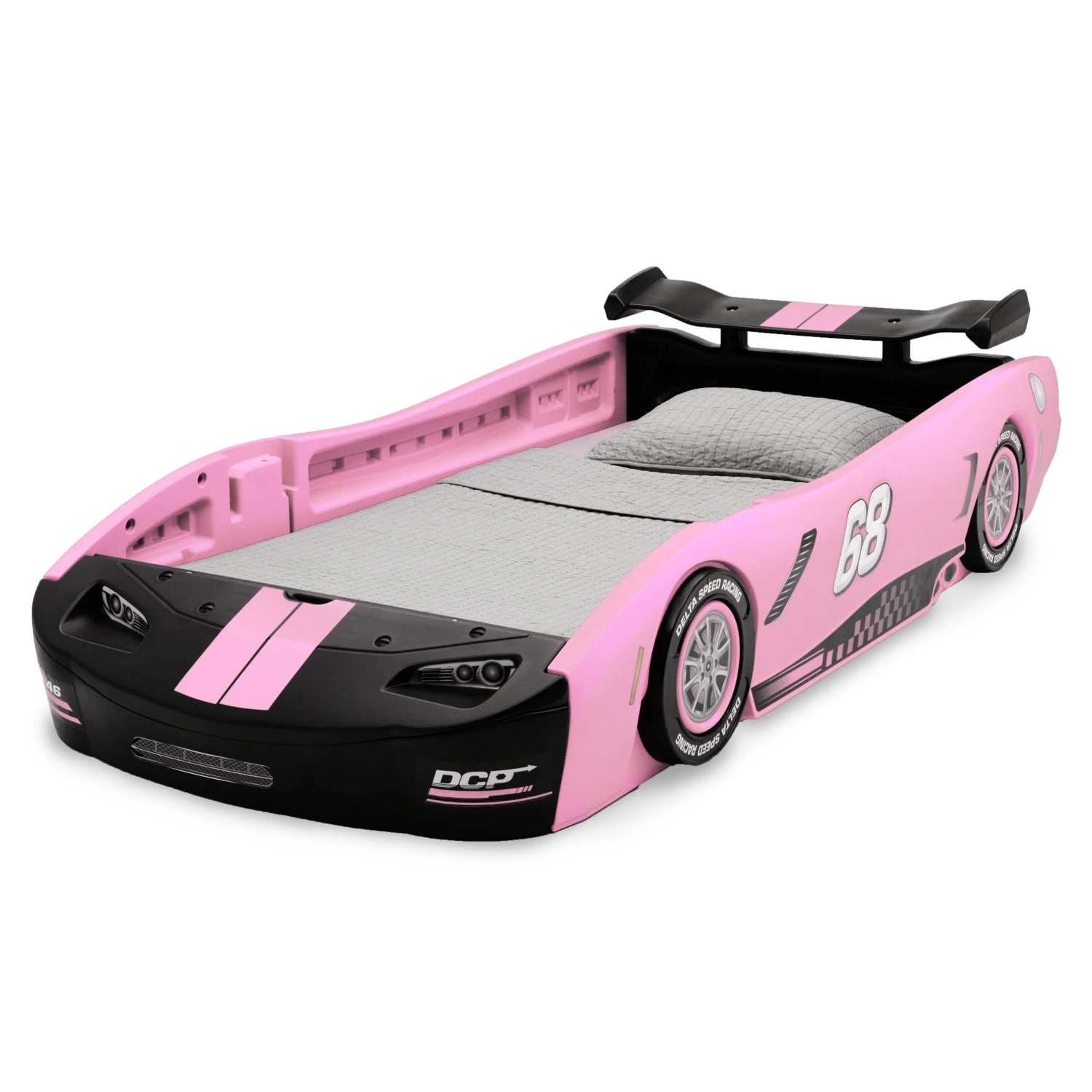 Delta Children Turbo Race Car Twin Bed 12 Delta Children Turbo Race Car Twin Bed - Image 12