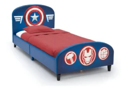 Delta Children Avengers Upholstered Twin Bed 10 Delta Children Avengers Upholstered Twin Bed -Delta Children Sales Store BB87065AV avengers twin bed right hi res 7adb006f acf9 4e30 9098 01543de193dc scaled