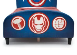 Delta Children Avengers Upholstered Twin Bed 11 Delta Children Avengers Upholstered Twin Bed -Delta Children Sales Store BB87065AV avengers upholstered twin bed footboard 5d90bfa9 0a93 42d9 9662 606b1f3d6285 scaled