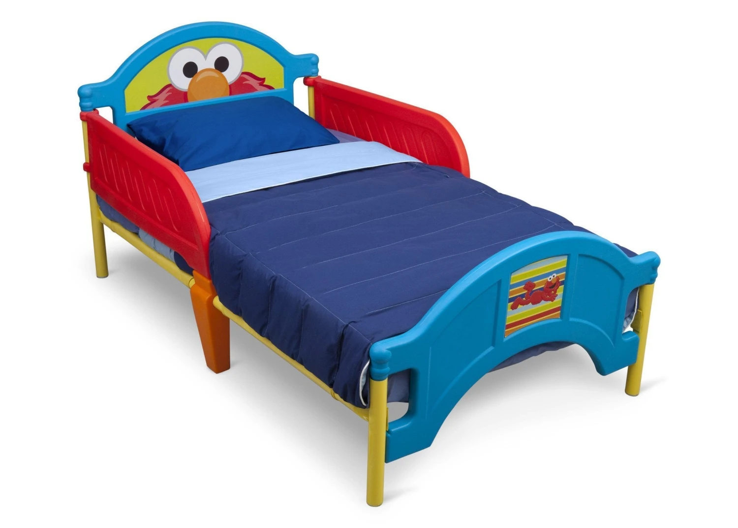 Delta Children Sesame Street Plastic Toddler Bed 3 Delta Children Sesame Street Plastic Toddler Bed - Image 3