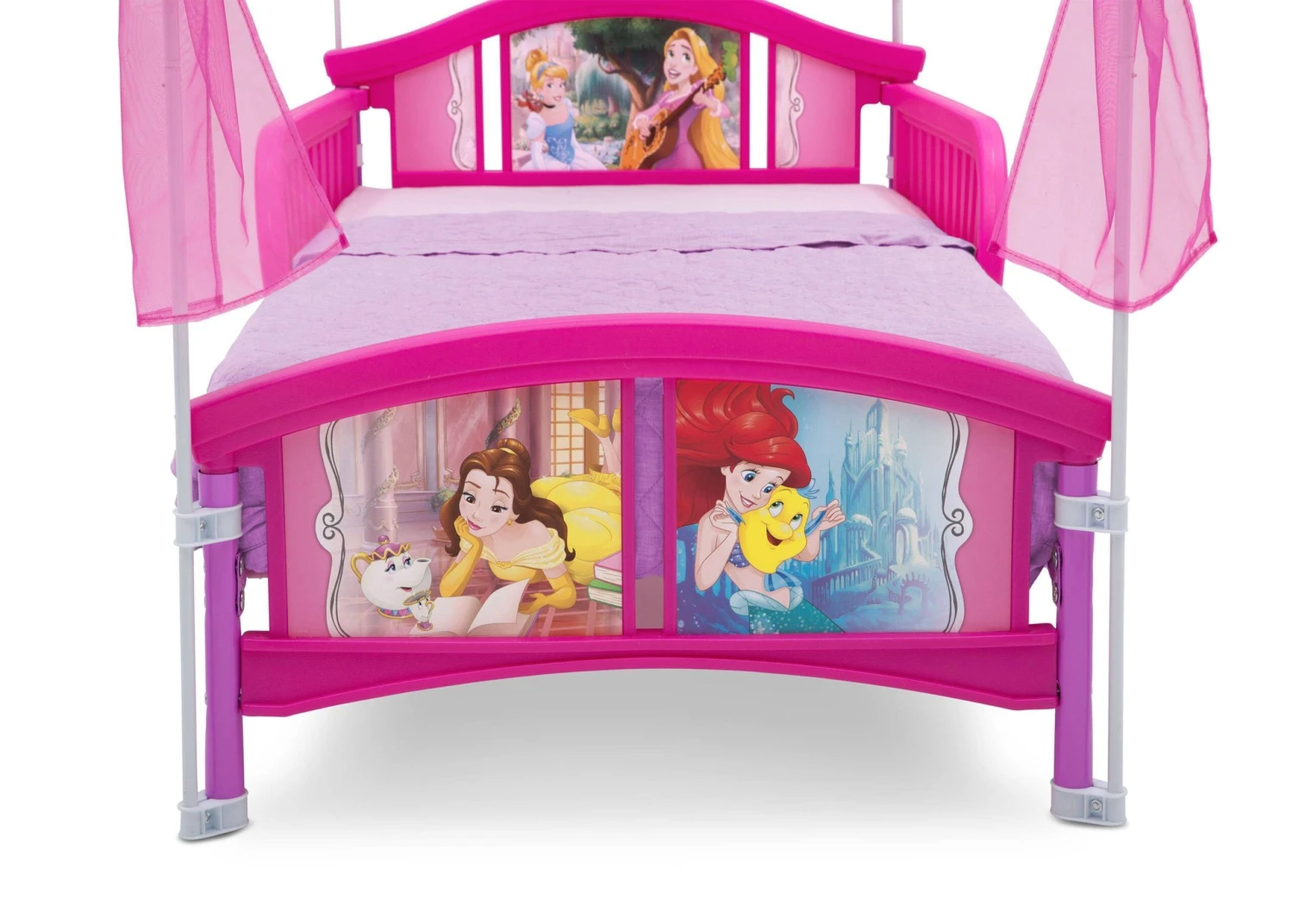 Delta Children Princess Canopy Toddler Bed 6 Delta Children Princess Canopy Toddler Bed - Image 6