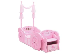 Delta Children Princess Carriage Convertible Toddler-to-Twin Bed 10 Delta Children Princess Carriage Convertible Toddler-to-Twin Bed -Delta Children Sales Store BB87191PS princess carriage toddler bed right hi res scaled