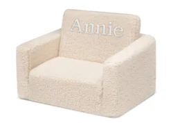 Delta Children Personalized Cozee Flip-Out Sherpa 2-in-1 Convertible Chair To Lounger For Kids 28 Delta Children Personalized Cozee Flip-Out Sherpa 2-in-1 Convertible Chair To Lounger For Kids -Delta Children Sales Store EM208223 5030 Cozee Flip Out Chair Sherpa Cream Embroidered Silo 03 scaled
