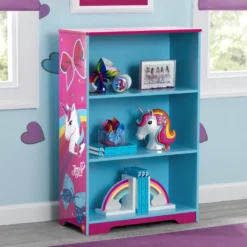 Delta Children JoJo Siwa Deluxe 3-Shelf Bookcase