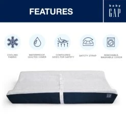 BabyGap Contoured Changing Pad With Cooling Cover 10 BabyGap Contoured Changing Pad With Cooling Cover -Delta Children Sales Store H57965 4500 89
