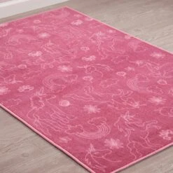 Delta Children Unicorn Rectangle Area Rug For Kids, 39-Inch X 59-Inch 9 Delta Children Unicorn Rectangle Area Rug For Kids, 39-Inch X 59-Inch -Delta Children Sales Store N1803 3011 rug unicorn lifestyle 102