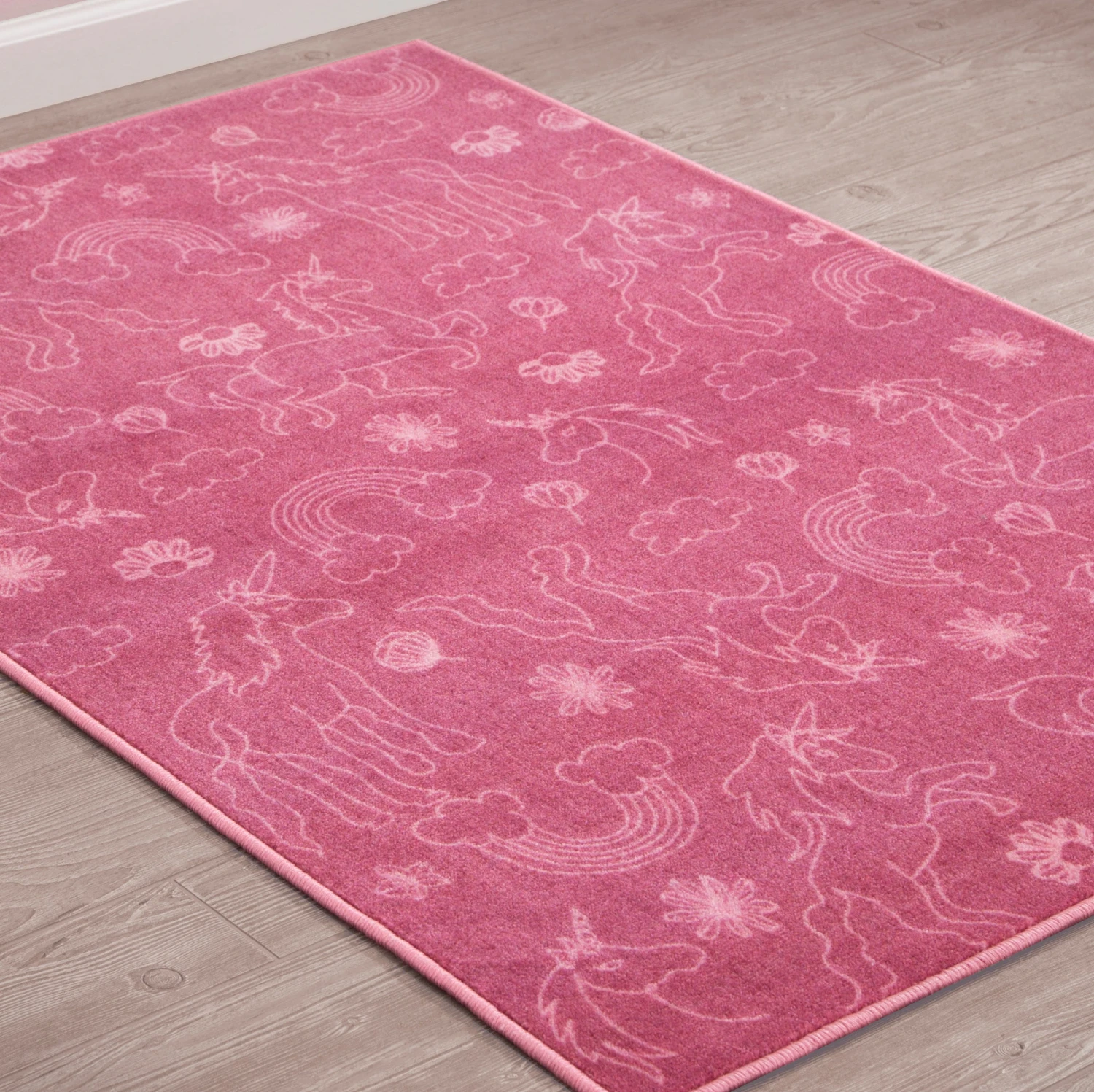 Delta Children Unicorn Rectangle Area Rug For Kids, 39-Inch X 59-Inch 5 Delta Children Unicorn Rectangle Area Rug For Kids, 39-Inch X 59-Inch - Image 5