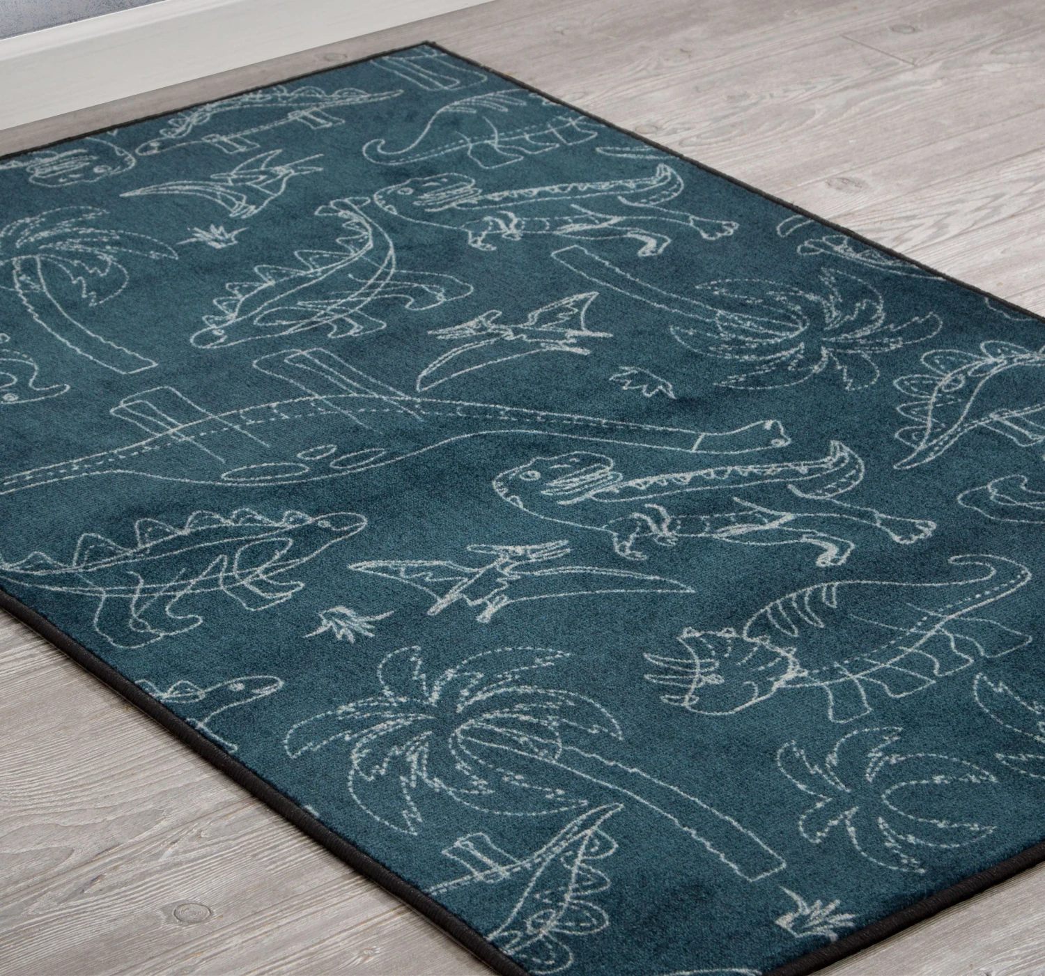 Delta Children Dinosaur Rectangle Area Rug For Kids, 39-Inch X 59-Inch 5 Delta Children Dinosaur Rectangle Area Rug For Kids, 39-Inch X 59-Inch - Image 5