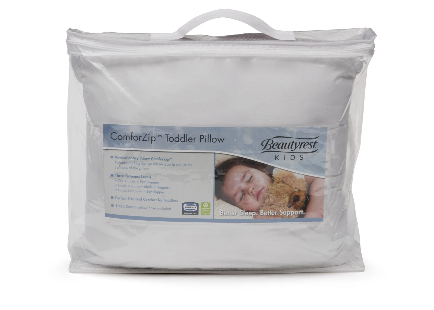 Beautyrest KIDS ComforZip Toddler Pillow 1 Beautyrest KIDS ComforZip Toddler Pillow