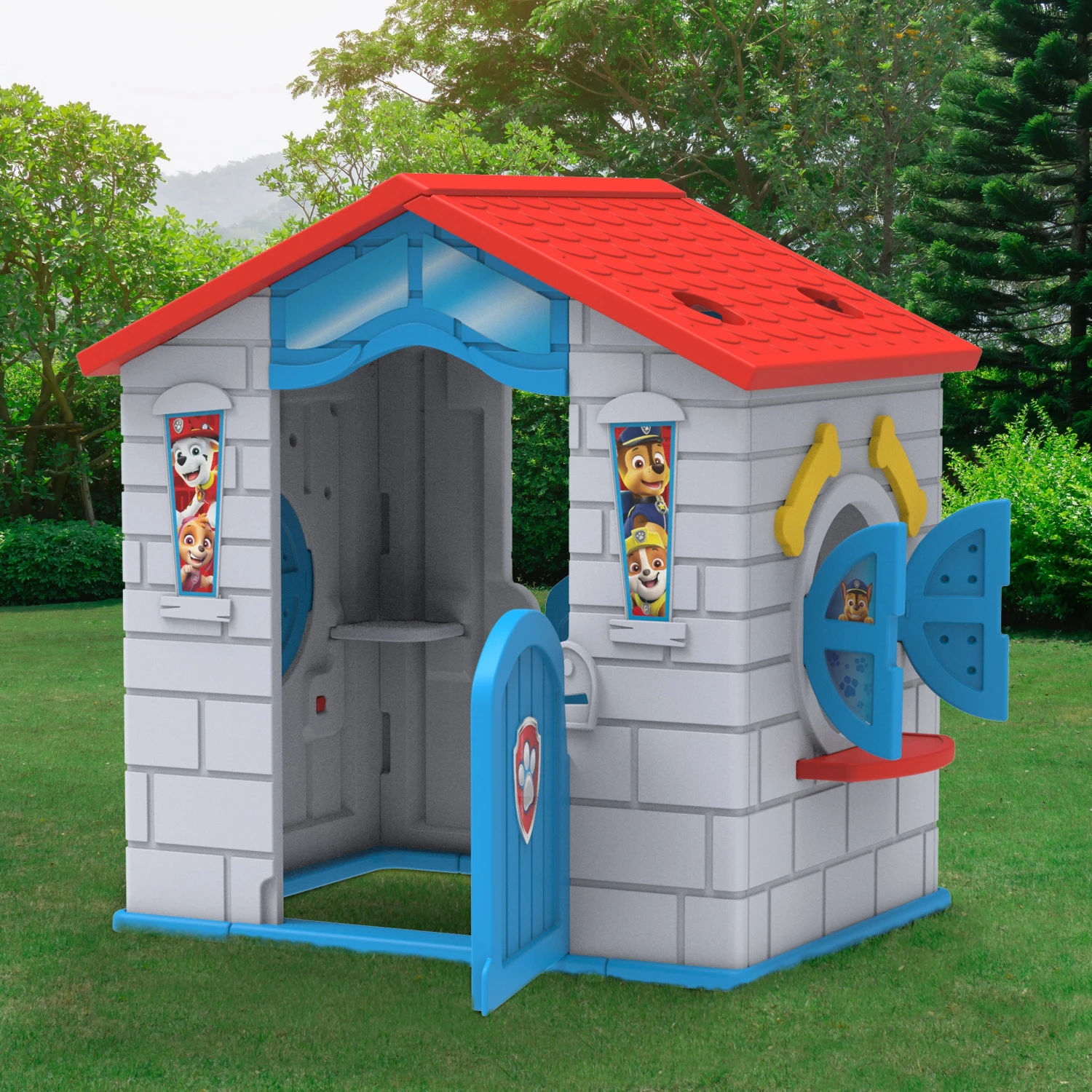 PAW Patrol Plastic Indoor/Outdoor Playhouse With Easy Assembly By Delta Children 5 PAW Patrol Plastic Indoor/Outdoor Playhouse With Easy Assembly By Delta Children - Image 5