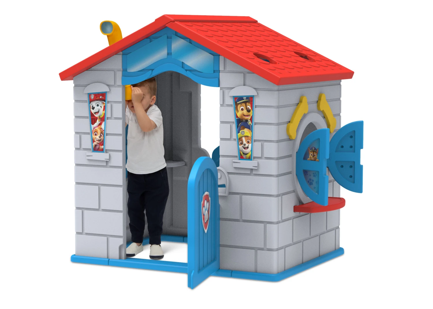 PAW Patrol Plastic Indoor/Outdoor Playhouse With Easy Assembly By Delta Children 3 PAW Patrol Plastic Indoor/Outdoor Playhouse With Easy Assembly By Delta Children - Image 3