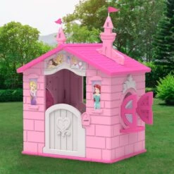 Disney Princess Plastic Indoor/Outdoor Playhouse With Easy Assembly By Delta Children 9 Disney Princess Plastic Indoor/Outdoor Playhouse With Easy Assembly By Delta Children -Delta Children Sales Store PH86570PS 1034 playhouse princess lifestyle 117