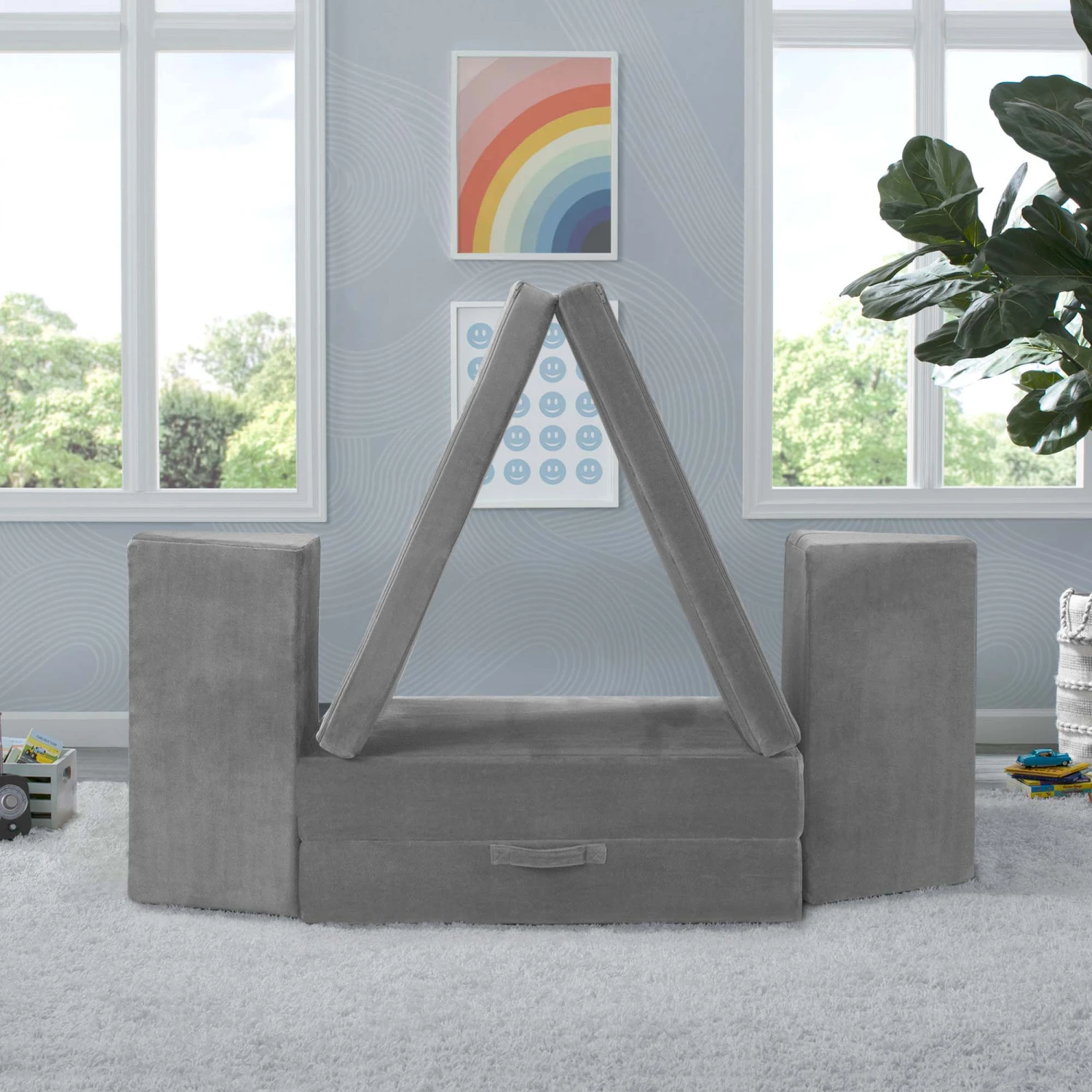 Delta Children Cozee 4-Piece Lounger And Play Set Sofa/Couch 7 Delta Children Cozee 4-Piece Lounger And Play Set Sofa/Couch - Image 7