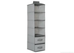Delta Children 6 Shelf Storage With 2 Drawers 18 Delta Children 6 Shelf Storage With 2 Drawers -Delta Children Sales Store SS2060 058 6 shelf 2 drawers grey hi res 112366d5 206e 471d a90b 154dd333661c