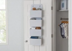 BabyGap 2-Pack Over The Door Storage Organizer With 4 Pockets 15 BabyGap 2-Pack Over The Door Storage Organizer With 4 Pockets -Delta Children Sales Store SS8008GP 3243 over the door blue lifestyle 01 scaled
