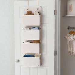 BabyGap 2-Pack Over The Door Storage Organizer With 4 Pockets 20 BabyGap 2-Pack Over The Door Storage Organizer With 4 Pockets -Delta Children Sales Store SS8008GP 3410 over the door tan lifestyle 101 scaled