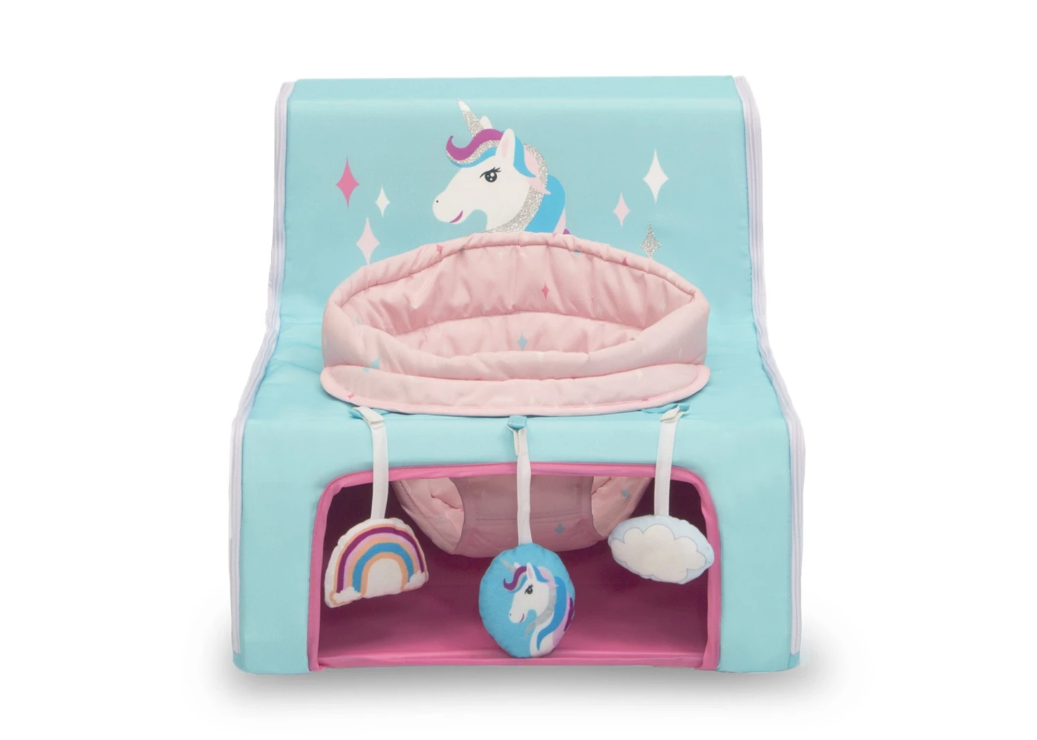 Delta Children Unicorn Sit N Play Portable Activity Seat For Babies 3 Delta Children Unicorn Sit N Play Portable Activity Seat For Babies - Image 3