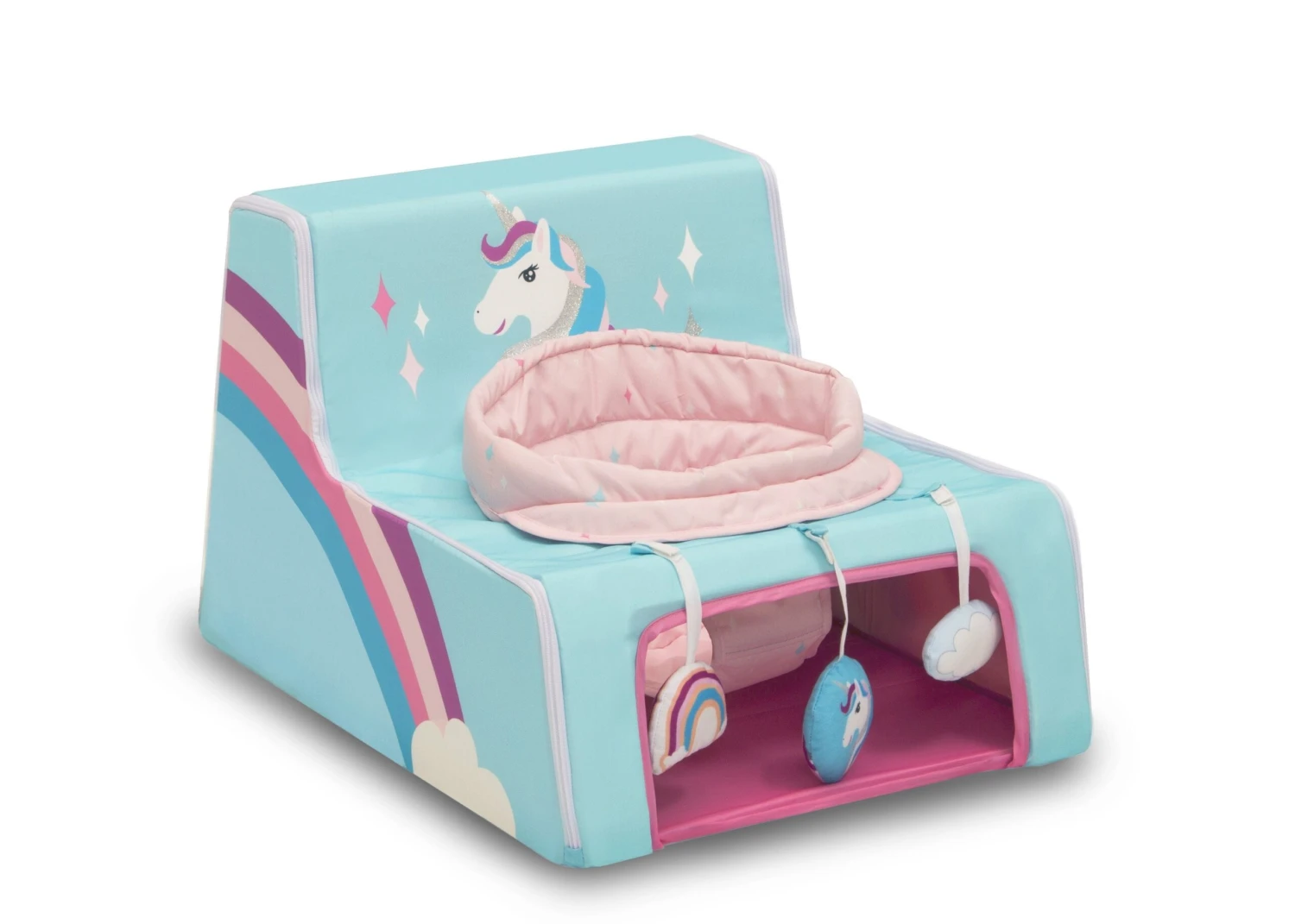Delta Children Unicorn Sit N Play Portable Activity Seat For Babies 2 Delta Children Unicorn Sit N Play Portable Activity Seat For Babies - Image 2