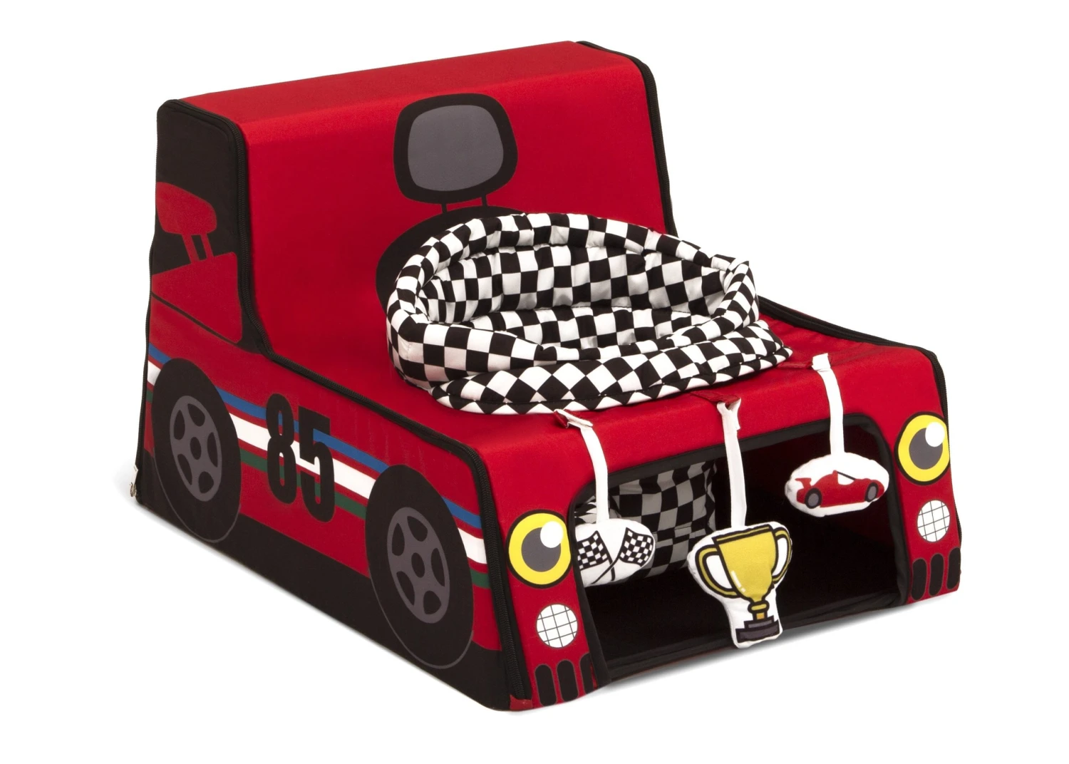 Delta Children Racecar Sit N Play Portable Activity Seat For Babies 2 Delta Children Racecar Sit N Play Portable Activity Seat For Babies - Image 2