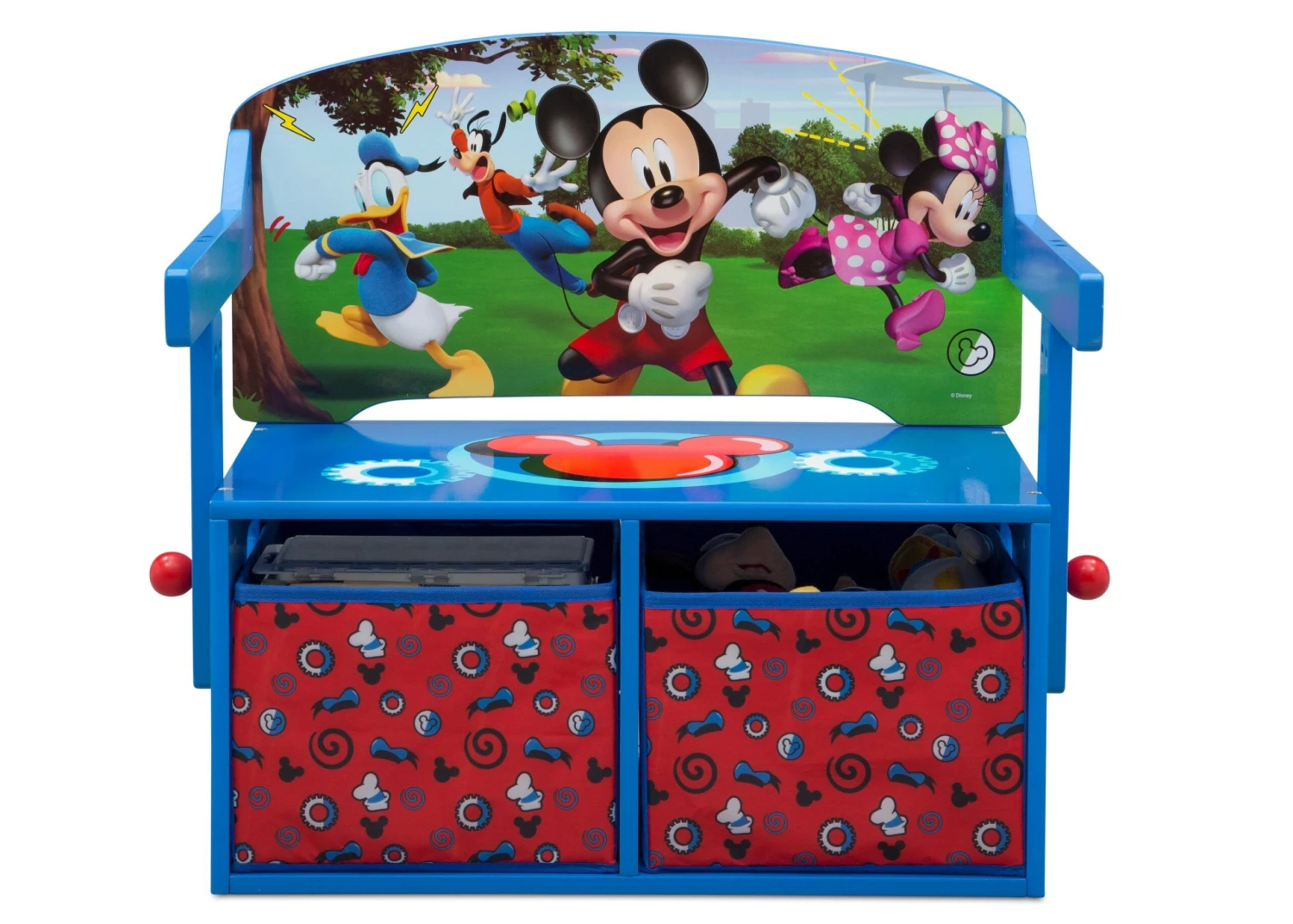 Delta Children Mickey Mouse Activity Bench 3 Delta Children Mickey Mouse Activity Bench - Image 3