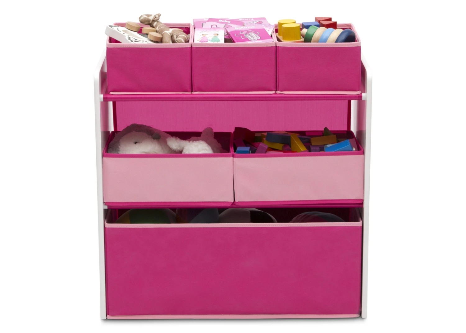 Delta Children Design And Store 6 Bin Toy Organizer 6 Delta Children Design And Store 6 Bin Toy Organizer - Image 6