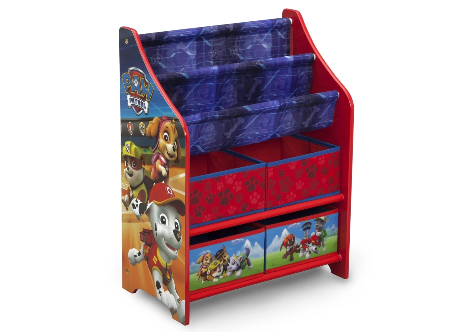 Delta Children PAW Patrol Book And Toy Organizer 1 Delta Children PAW Patrol Book And Toy Organizer
