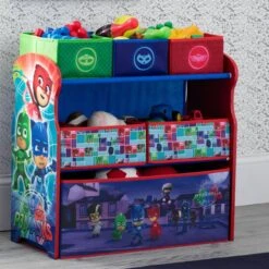 Delta Children PJ Masks Multi-Bin Toy Organizer 11 Delta Children PJ Masks Multi-Bin Toy Organizer -Delta Children Sales Store TB83411PJ PJ masks multibin hangtag marketing hi res ddd30a54 a1c0 48a3 864b a315fc30c7c1 2
