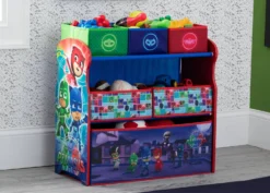 Delta Children PJ Masks Multi-Bin Toy Organizer