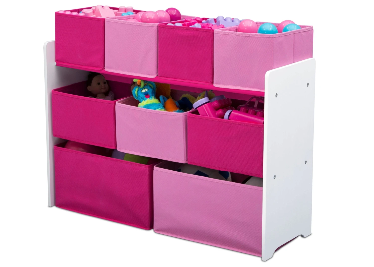 Delta Children Deluxe Multi-Bin Toy Organizer With Storage Bins 8 Delta Children Deluxe Multi-Bin Toy Organizer With Storage Bins - Image 8