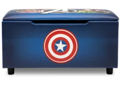 Delta Children Avengers Upholstered Storage Bench For Kids 7 Delta Children Avengers Upholstered Storage Bench For Kids -Delta Children Sales Store TB83434AV avengers upholstered toybox front hi res copy scaled