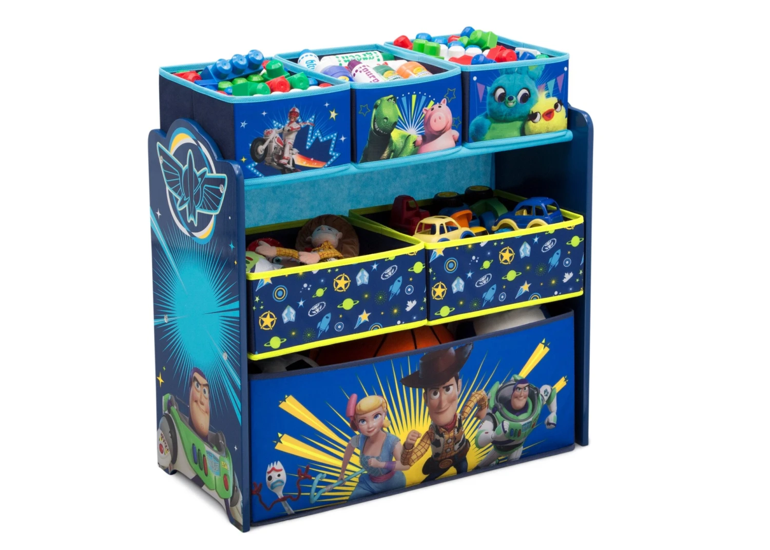 Disney / Pixar Toy Story 4 Design And Store Toy Organizer By Delta Children 4 Disney / Pixar Toy Story 4 Design And Store Toy Organizer By Delta Children - Image 4