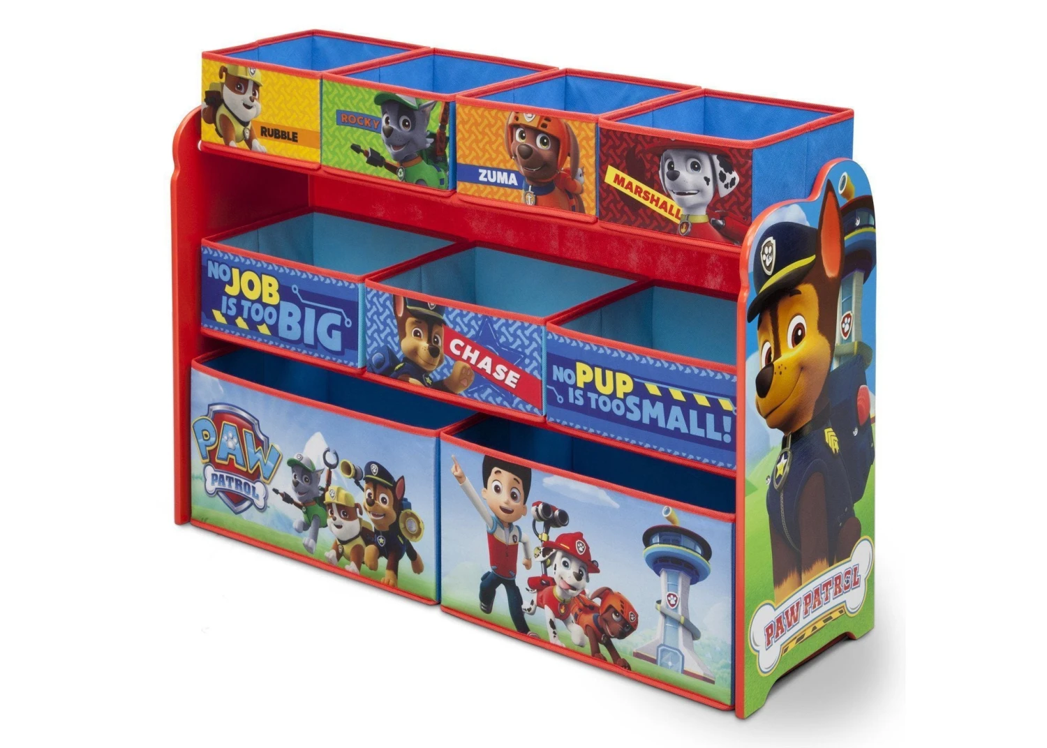Delta Children PAW Patrol Deluxe Multi-Bin Toy Organizer 3 Delta Children PAW Patrol Deluxe Multi-Bin Toy Organizer - Image 3