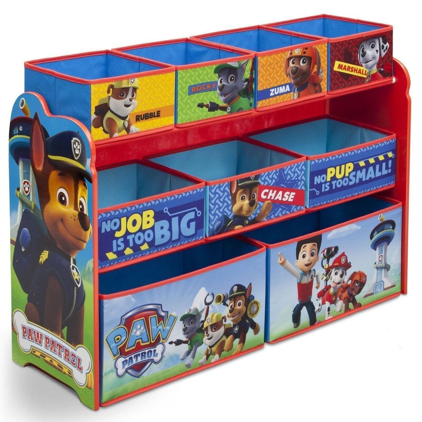 Delta Children PAW Patrol Deluxe Multi-Bin Toy Organizer 6 Delta Children PAW Patrol Deluxe Multi-Bin Toy Organizer - Image 6