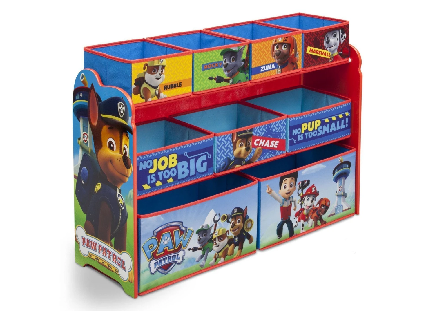 Delta Children PAW Patrol Deluxe Multi-Bin Toy Organizer 1 Delta Children PAW Patrol Deluxe Multi-Bin Toy Organizer