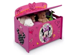 Delta Children Minnie Mouse Deluxe Toy Box 14 Delta Children Minnie Mouse Deluxe Toy Box -Delta Children Sales Store TB84956MN minnie mouse toy box right props hi res ba4933ff 716c 46a3 a552 65de363f10ac