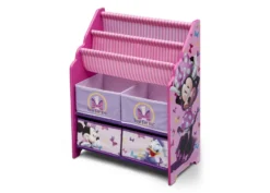 Delta Children Minnie Mouse Book & Toy Organizer 7 Delta Children Minnie Mouse Book & Toy Organizer -Delta Children Sales Store TB84974MN minnie book toy organizer left hi res e098cd96 223a 41e6 9d52 7030e6530831