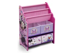 Delta Children Minnie Mouse Book & Toy Organizer