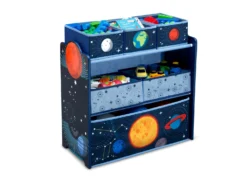 Delta Children Space Adventures Design And Store Toy Organizer 13 Delta Children Space Adventures Design And Store Toy Organizer -Delta Children Sales Store TB87204GN generic space multi bin toy organizer right props 01 high res scaled