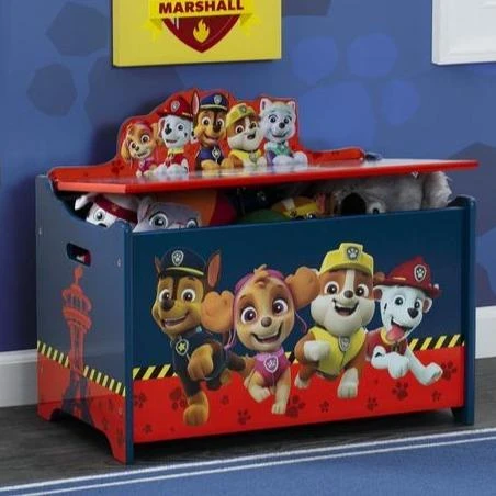 Delta Children PAW Patrol Deluxe Toy Box 6 Delta Children PAW Patrol Deluxe Toy Box - Image 6
