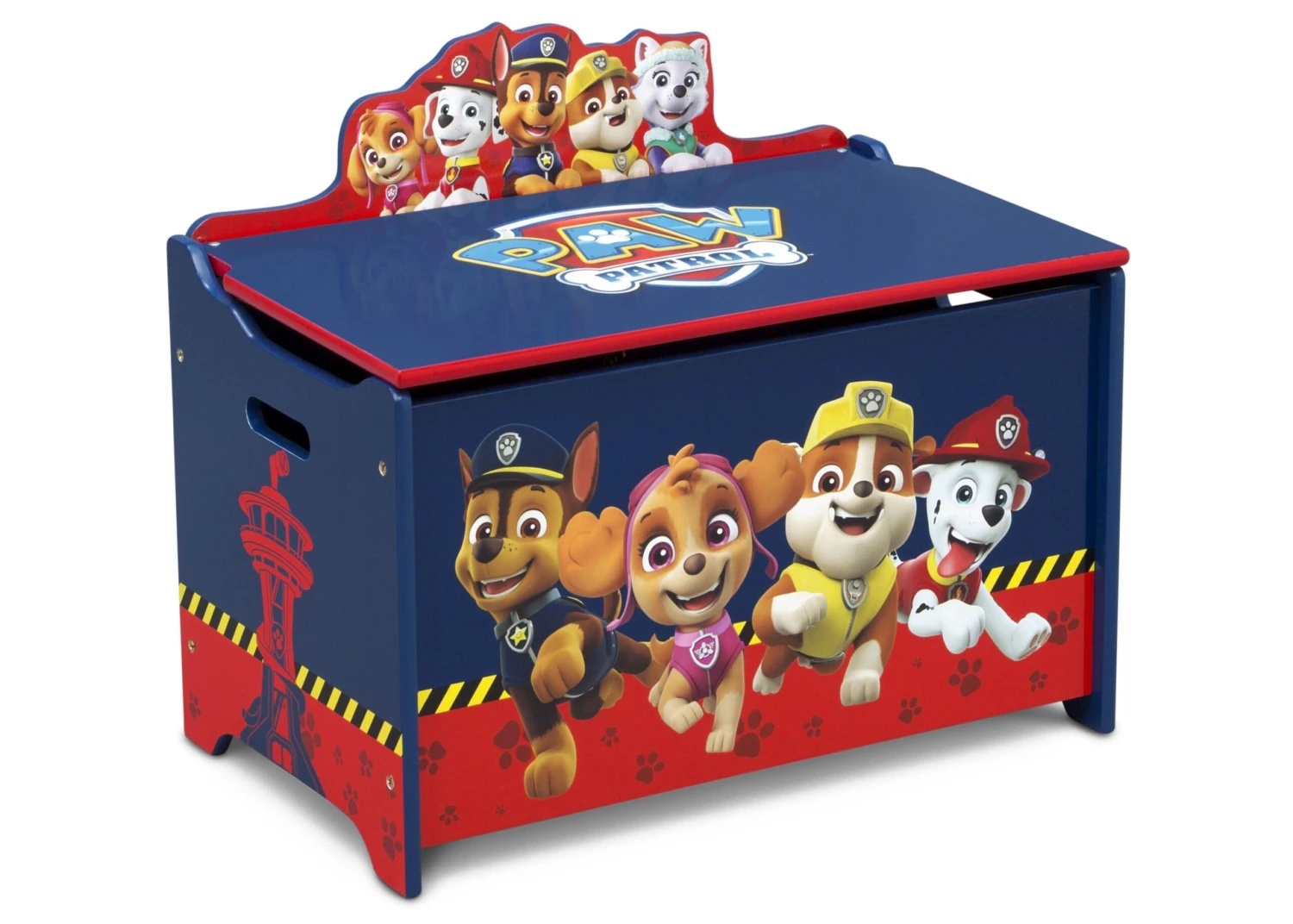 Delta Children PAW Patrol Deluxe Toy Box 3 Delta Children PAW Patrol Deluxe Toy Box - Image 3