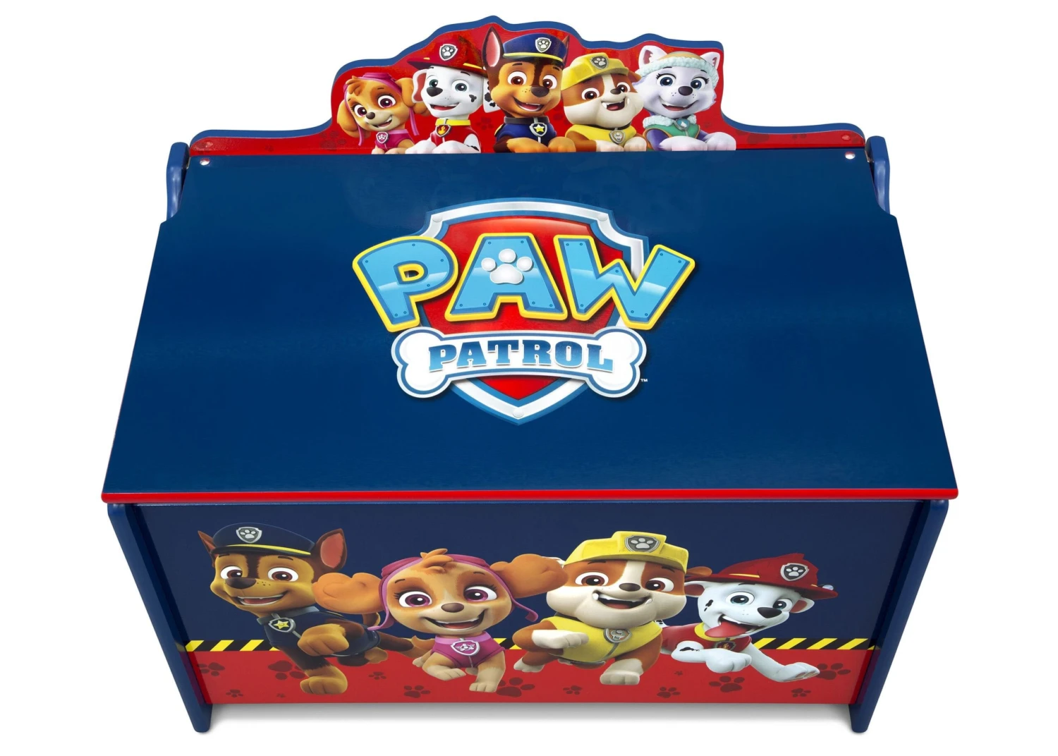 Delta Children PAW Patrol Deluxe Toy Box 5 Delta Children PAW Patrol Deluxe Toy Box - Image 5