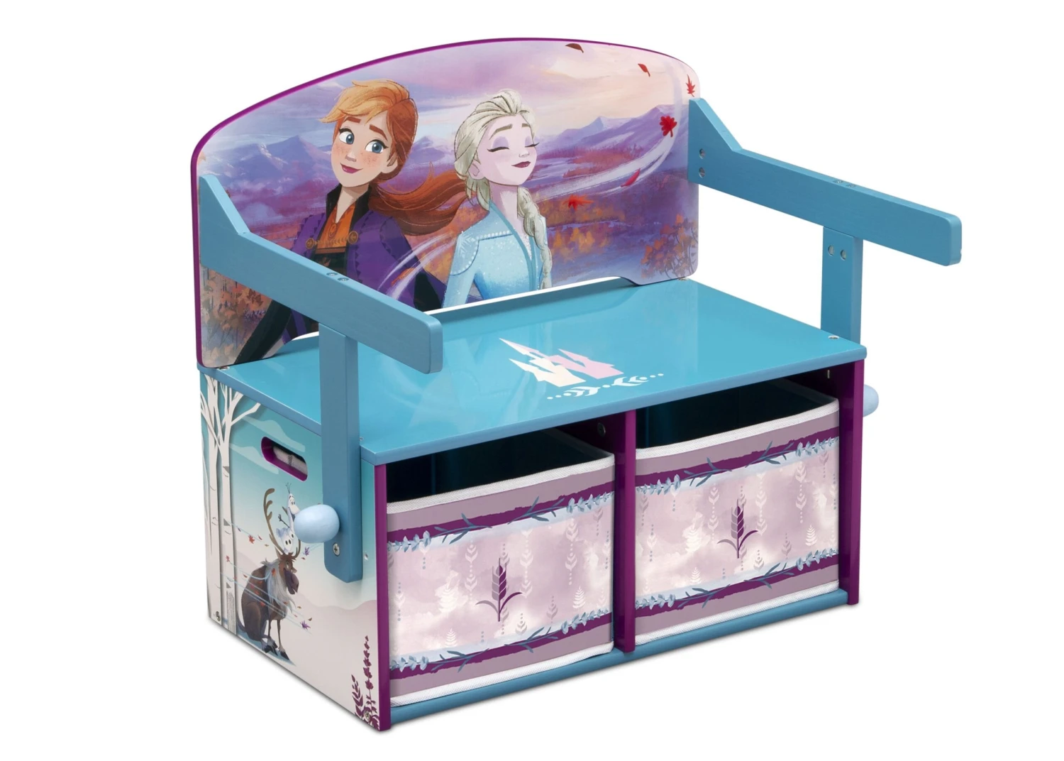 Delta Children Frozen II Convertible Activity Bench 9 Delta Children Frozen II Convertible Activity Bench - Image 9