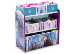 Delta Children Frozen II Design And Store 6 Bin Toy Organizer 8 Delta Children Frozen II Design And Store 6 Bin Toy Organizer -Delta Children Sales Store TB87237FZ frozen2 organizer left props hi res scaled
