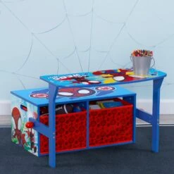 Delta Children Spidey And His Amazing Friends Activity Bench 9 Delta Children Spidey And His Amazing Friends Activity Bench -Delta Children Sales Store TB87242SM 1163 activity bench spidey and friends lifestyle 103