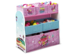 Delta Children Trolls World Tour Design And Store 6 Bin Toy Organizer 11 Delta Children Trolls World Tour Design And Store 6 Bin Toy Organizer -Delta Children Sales Store TB88111TR trolls design and store organizer right props hi res scaled
