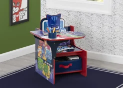 Delta Children PJ Masks Chair Desk With Storage Bin