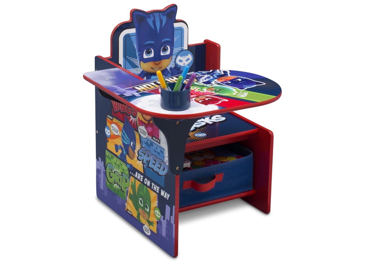 Delta Children PJ Masks Chair Desk With Storage Bin 2 Delta Children PJ Masks Chair Desk With Storage Bin - Image 2