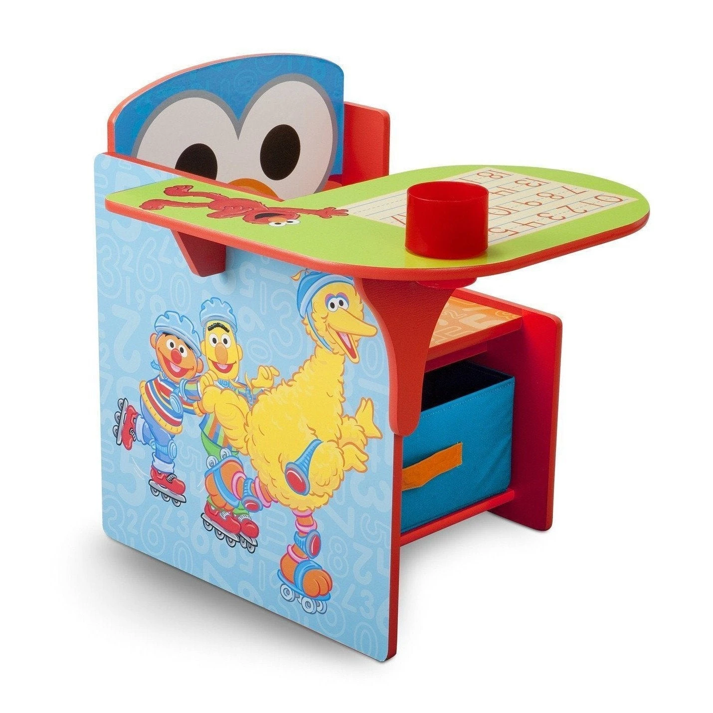 Delta Children Sesame Street Chair Desk With Storage Bin 1 Delta Children Sesame Street Chair Desk With Storage Bin